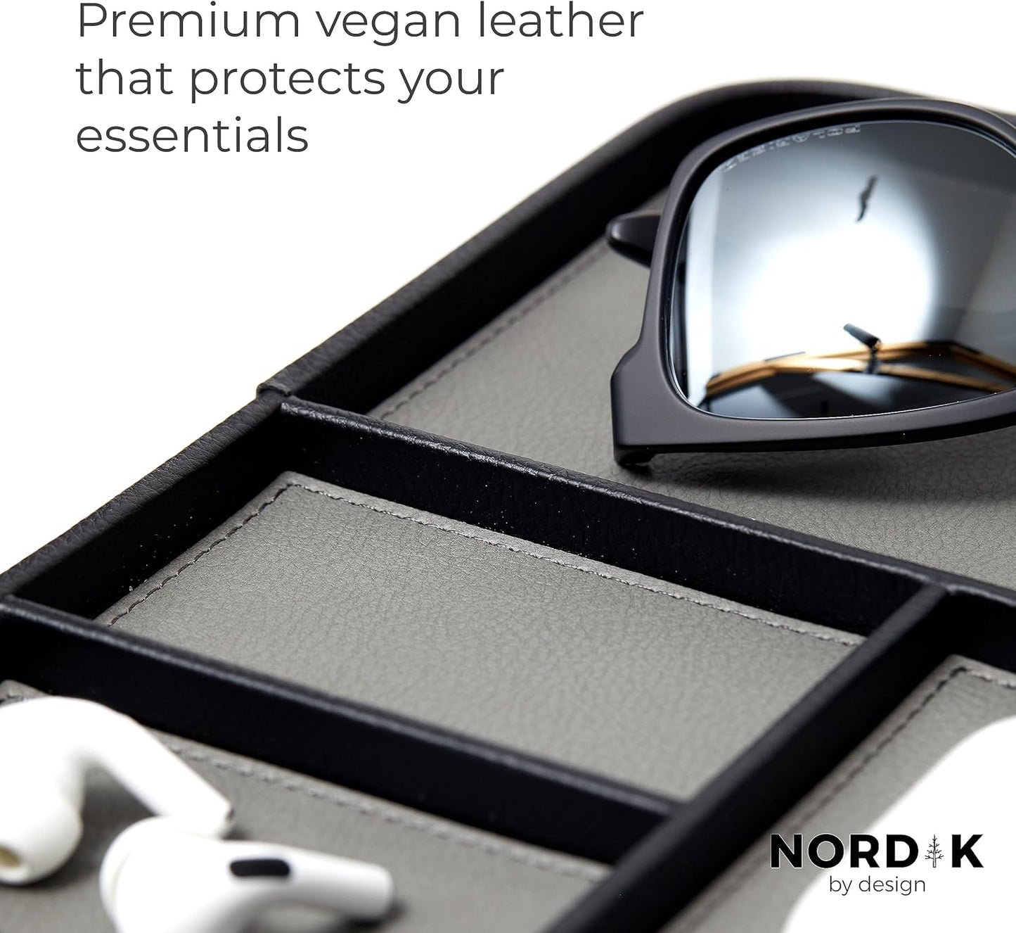 Modern Catchall Tray | Premium Leather EDC Organiser