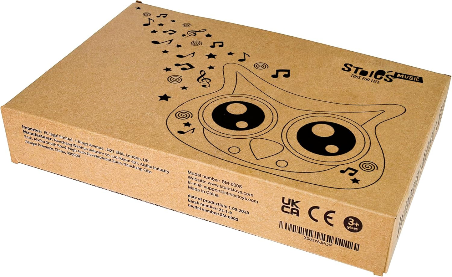 Stoie's Wooden Musical Instruments for Toddlers 1-3, Montessori Music Toys for 1 Year Old, with Xylophone, Tambourine and Maracas, Educational Development and Creativity, Baby Musical Instruments