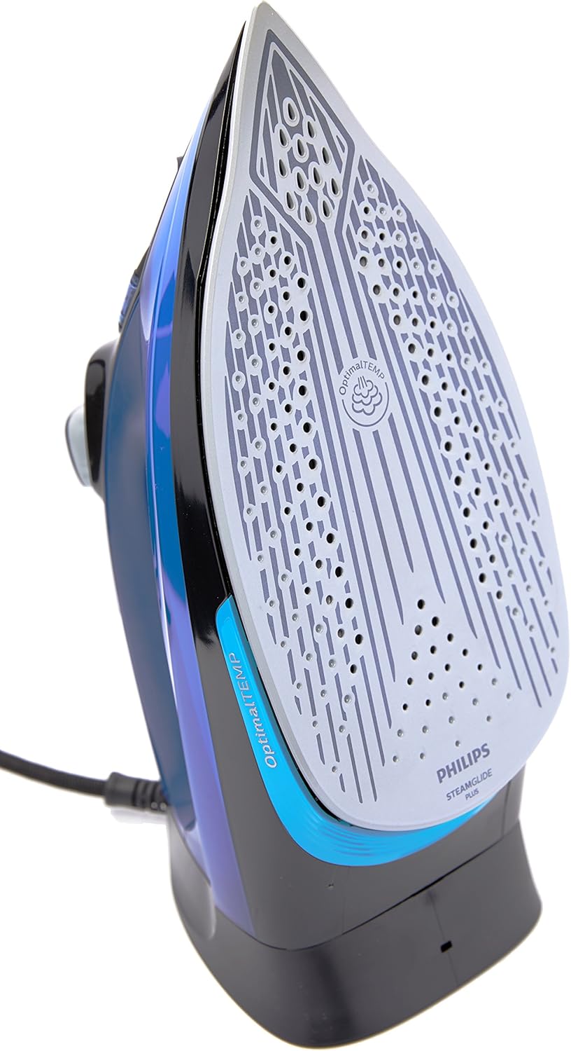Smart Steam Iron for All Fabrics | Auto Shutoff & SteamGlide Plus Soleplate