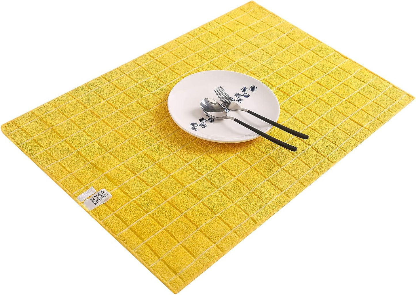 Microfiber Kitchen Towels Set of 8 | Super Absorbent Dish Cloths