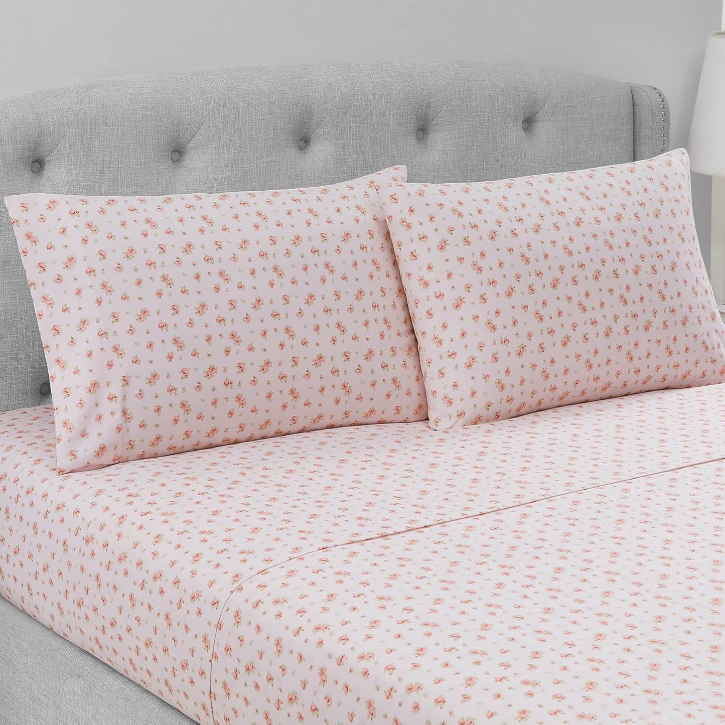 Modern Threads Silky Soft Microfiber and Wrinkle Free Sheets - Luxurious Microfiber Bed Sheets Includes Flat Sheet, Fitted Sheet with Deep Pockets, & Pillowcases Ivory, Queen
