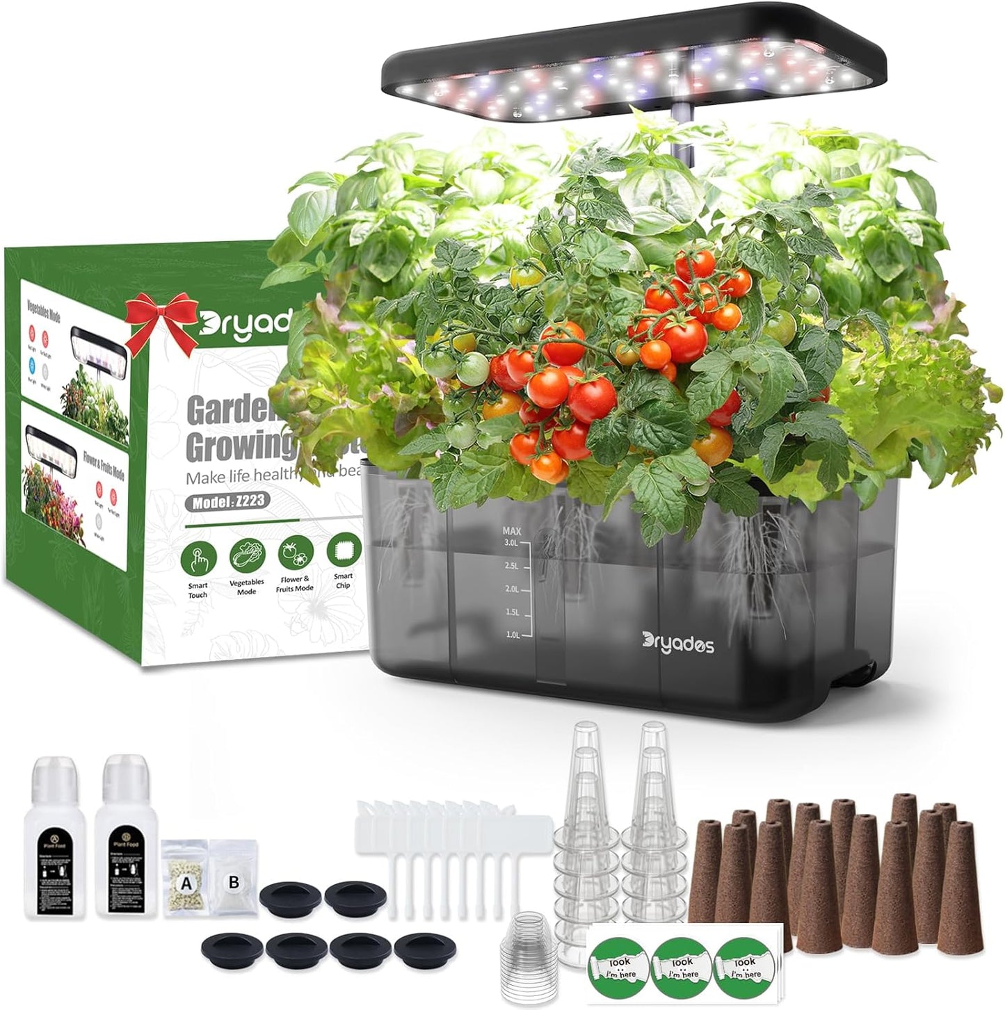 Large Hydroponics System | Indoor Garden | Full Spectrum