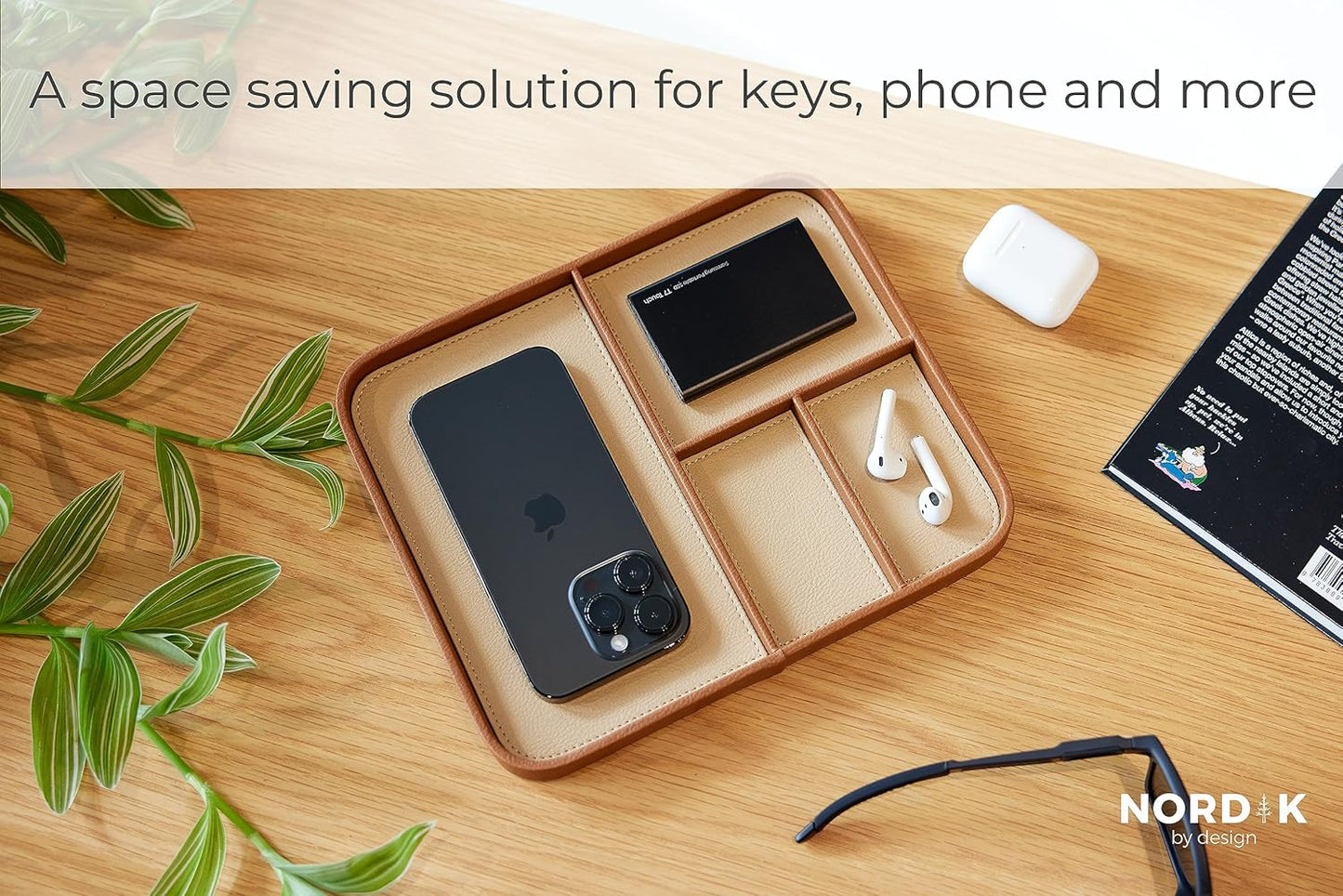 Modern Catchall Tray | Premium Leather EDC Organiser