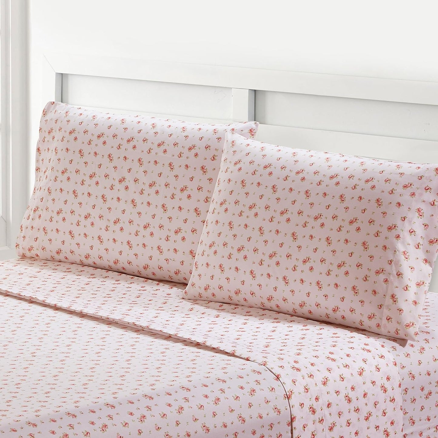 Modern Threads Silky Soft Microfiber and Wrinkle Free Sheets - Luxurious Microfiber Bed Sheets Includes Flat Sheet, Fitted Sheet with Deep Pockets, & Pillowcases Ivory, Queen