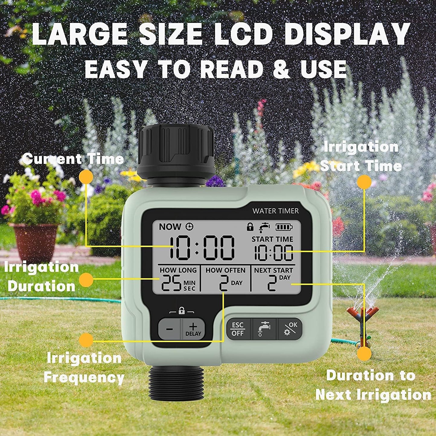 Automatic Sprinkler Timer - Australia - Hose Water Timer