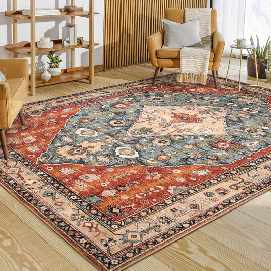 Boho Area Rug - Soft Shag Rug for Living Room | Non-Slip | Australia