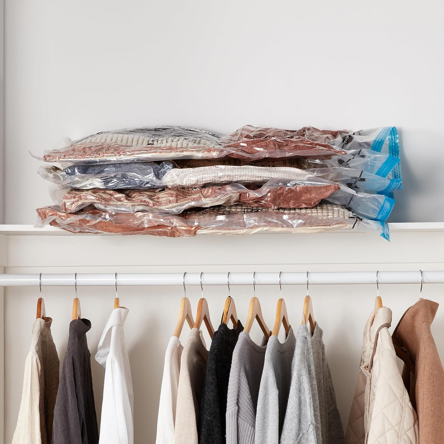 Vacuum Storage Bags 6-Pack | Space Saver Bags for Clothes & Linen | Australia