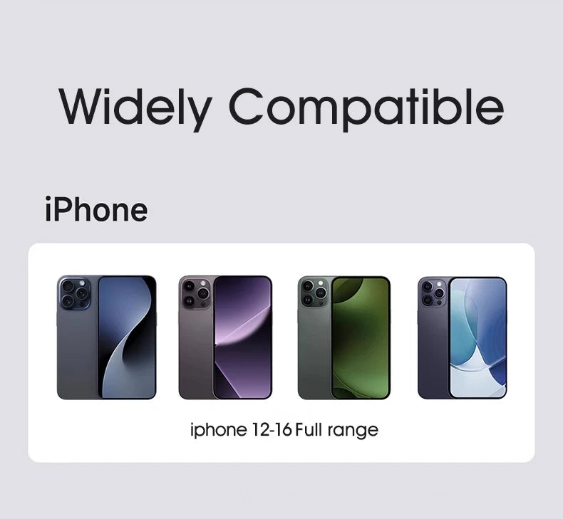 Fast Magnetic Wireless Charging Station – Compatible with iPhone & Apple Devices
