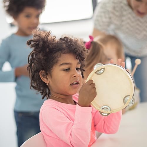 Stoie's Wooden Musical Instruments for Toddlers 1-3, Montessori Music Toys for 1 Year Old, with Xylophone, Tambourine and Maracas, Educational Development and Creativity, Baby Musical Instruments