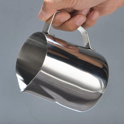 Stainless Steel Milk Frothing Jug | Perfect Coffee & Lattes