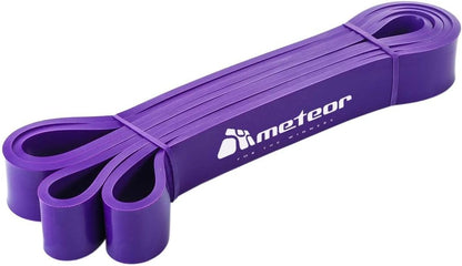 Meteor Essential Power Bands, Resistance Loop Set, Natural Latex Fitness Bands for Workout, Yoga, Weightlifting, Physical Therapy, Rehab, Bench Press, Dead Lift, Improve Mobility and Strength