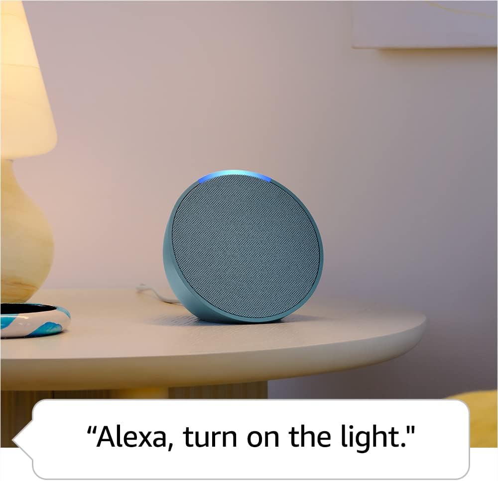Echo Pop | Full sound compact Wi-Fi and Bluetooth smart speaker