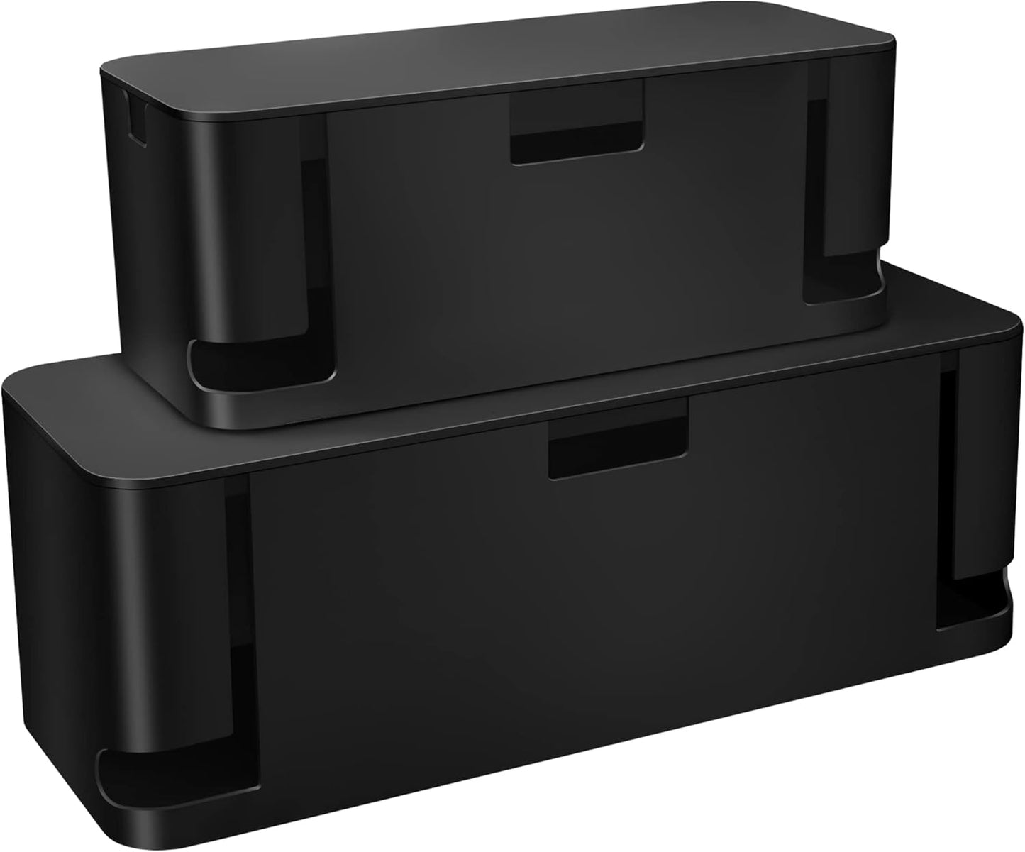 2-Pack Cable Management Box | Power Strip Hider