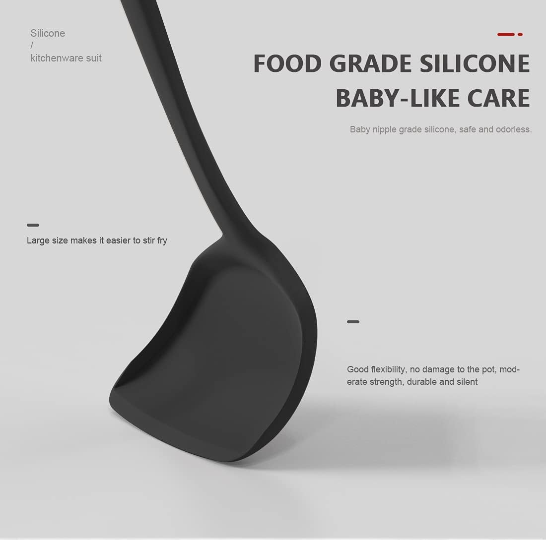 15-Piece Silicone Cooking Utensils Set | Dishwasher Safe