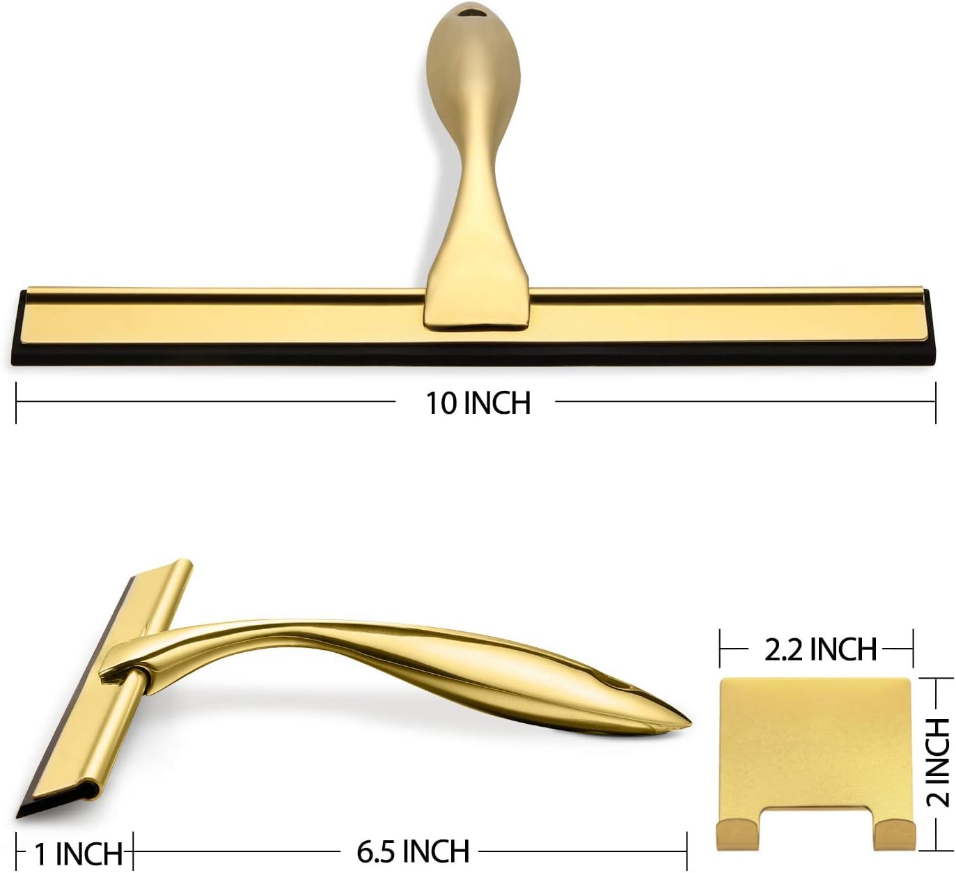 Shower Squeegee for Shower Door Bathroom Window and Car Glass