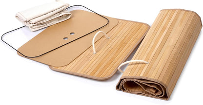 Bamboo Laundry Hamper | Rectangular Laundry Basket | Foldable Storage