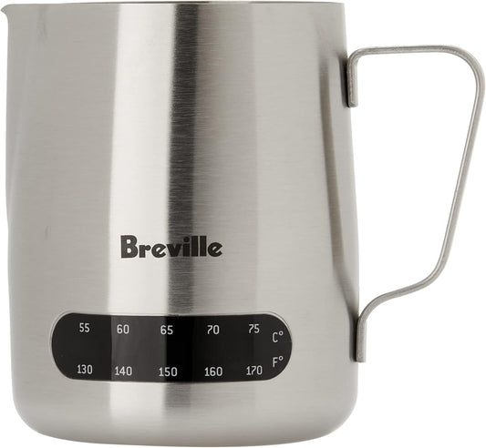 Integrated Thermometer Milk Pitcher | Barista Quality Frothing