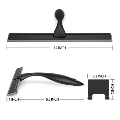 Shower Squeegee for Shower Door Bathroom Window and Car Glass