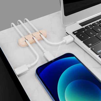 Cable Holder Clips | Desk Cord Organizer | Wire Management Solution