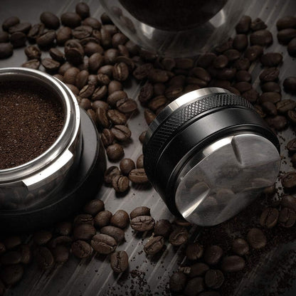 53mm Coffee Distributor & Tamper, MATOW Dual Head Coffee Leveler Compatible with Breville 54mm Portafilter, Adjustable Depth- Professional Espresso Hand Tampers