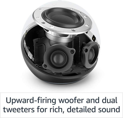 Echo (Newest gen) | Voice Controlled Smart Speaker with Built-in Hub - Premium Audio & WiFi Extender
