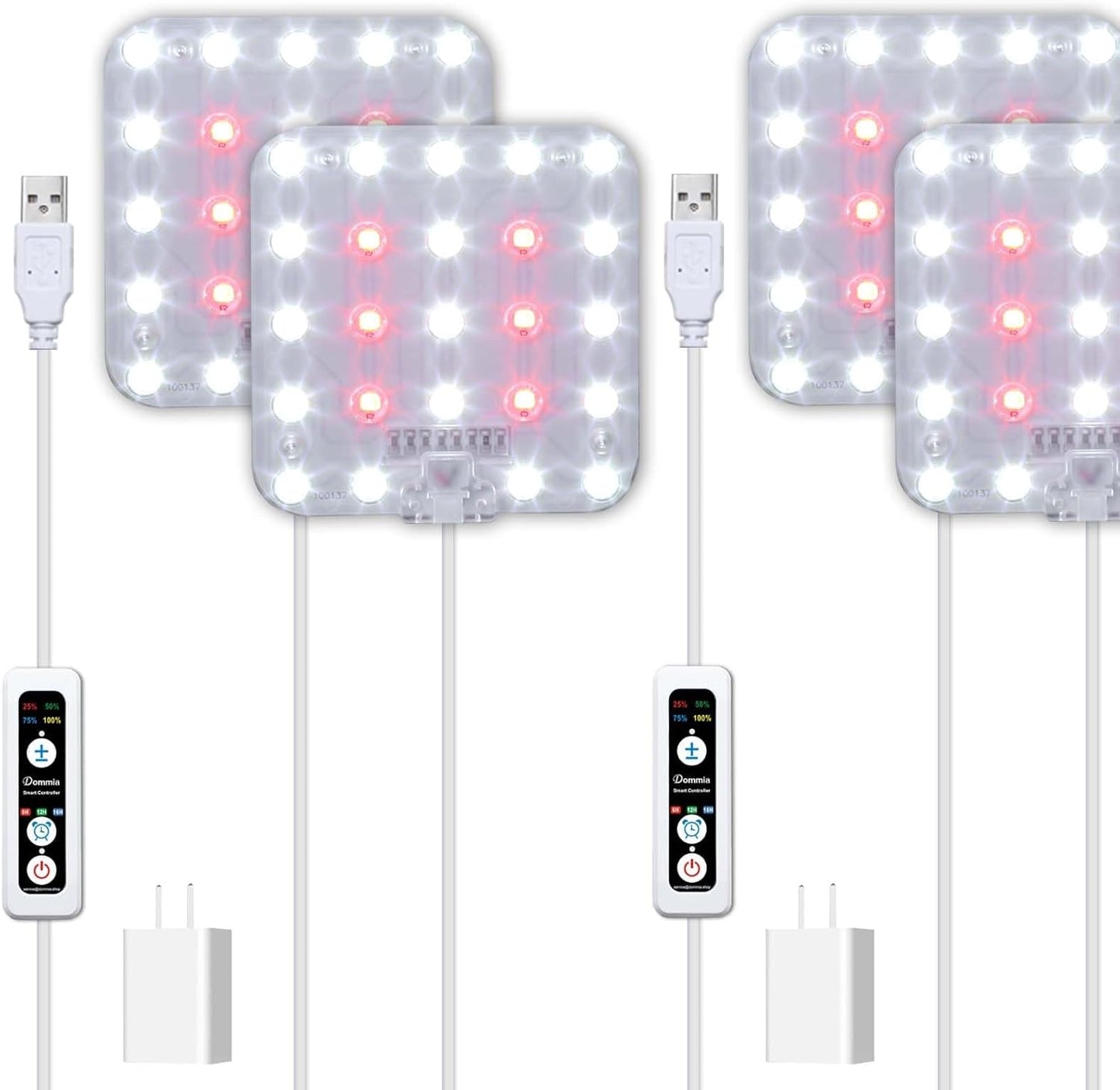 Easy Install Dimmable Grow Light | Space Saving | 95% Efficiency