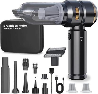 Portable Car Vacuum Cleaner | Cordless Handheld Car Vac & Blower