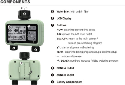 Automatic Sprinkler Timer - Australia - Hose Water Timer