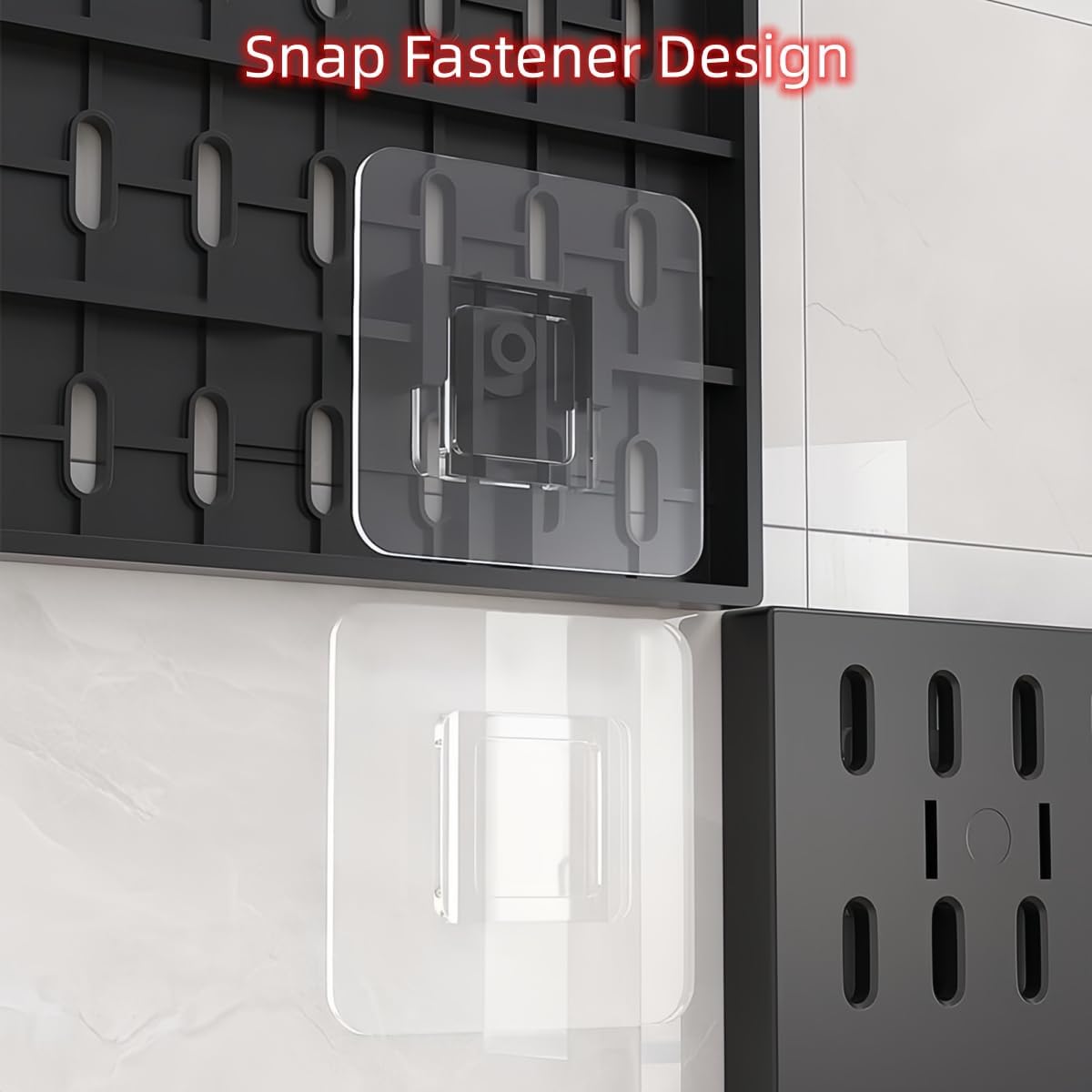 9SHOME Pegboard Combination Kit, 4Pcs Peg Boards with 18Pcs Accessories Modular Hanging for Wall Organiser, Wall Mounted Display Pegboard Panel Kits for Craft, Ornaments, Nursery, Office, Bedroom