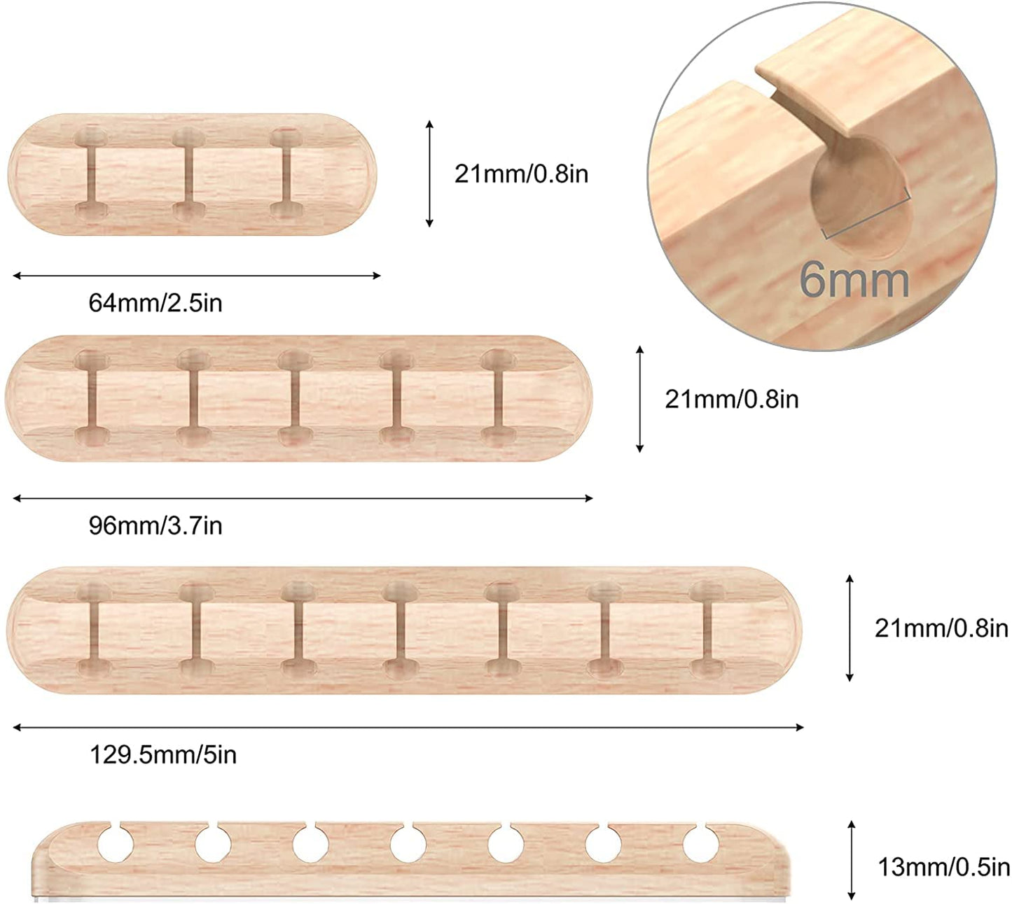 Cable Holder Clips | Desk Cord Organizer | Wire Management Solution