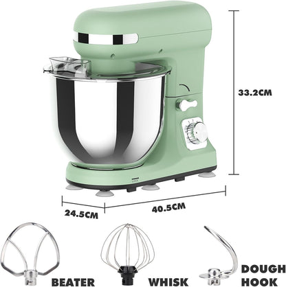 1400W Stand Mixer | 6.5L Electric Food Mixer for Baking