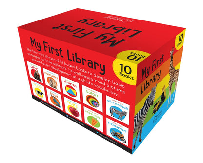Toddler Learning Boxset | 10 Board Books | Educational | Australia