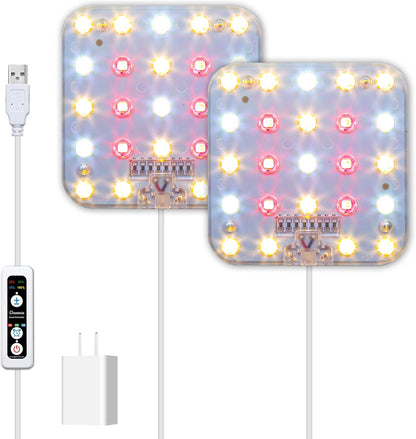 Easy Install Dimmable Grow Light | Space Saving | 95% Efficiency