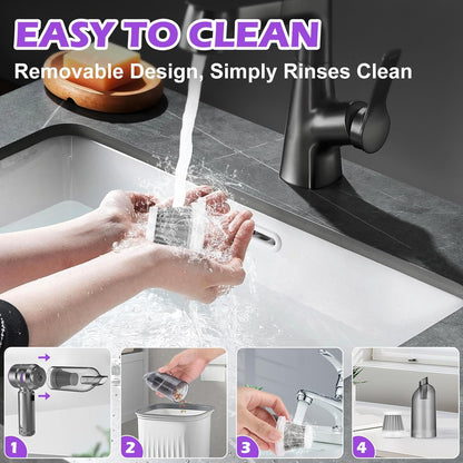 Portable Car Vacuum Cleaner | Cordless Handheld Car Vac & Blower