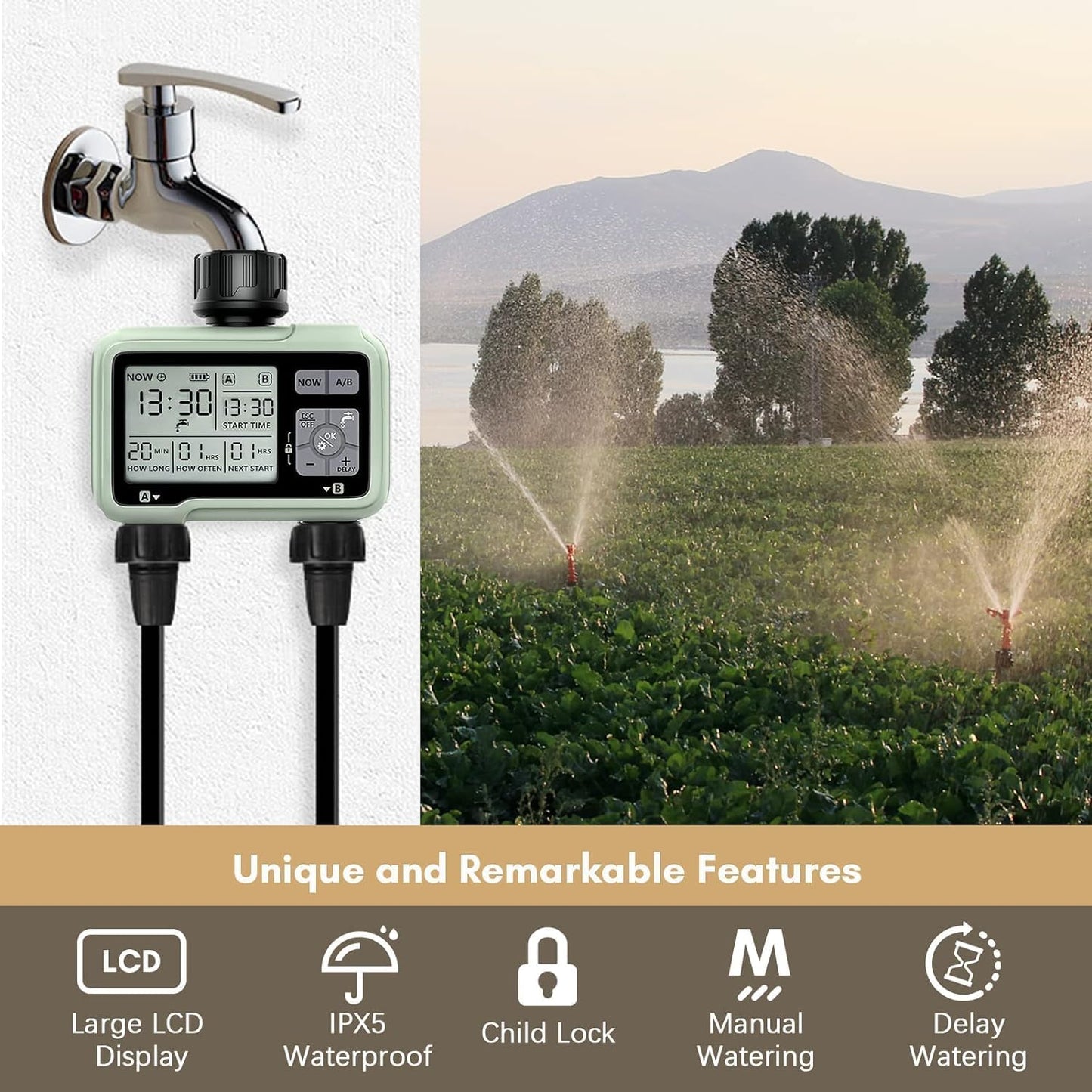 Automatic Sprinkler Timer - Australia - Hose Water Timer