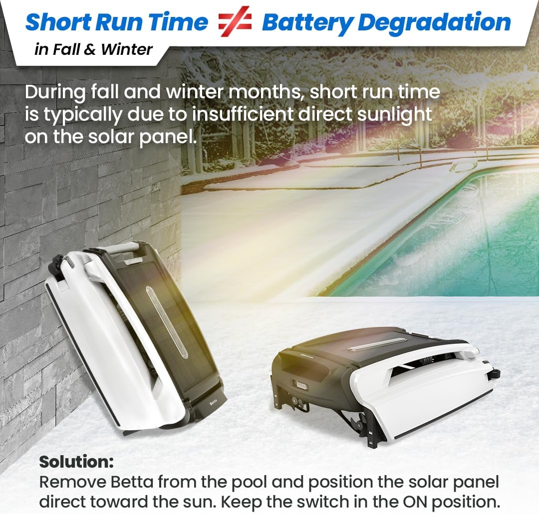 Solar Powered Pool Cleaner - Betta SE - Saltwater Safe