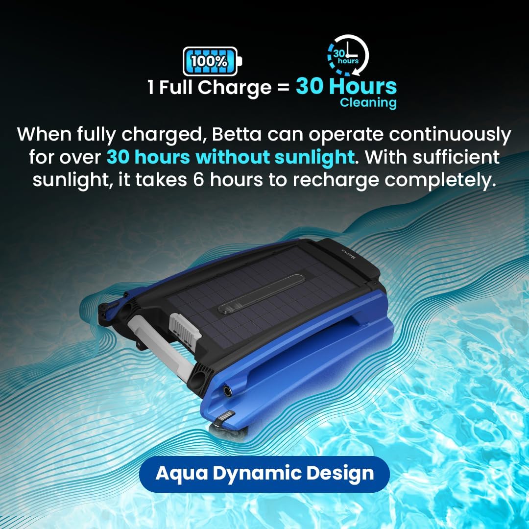 Solar Powered Pool Cleaner - Betta SE - Saltwater Safe
