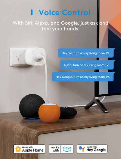 Smart Plug Australia | Voice Control Remote Power Outlet for Home Automation | Apple Homekit