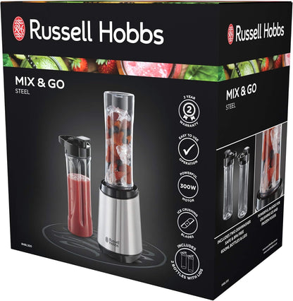 Russell Hobbs Mix and Go Classic Personal Blender | 300W