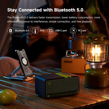 Wooden Desktop & Travel Speaker: Superior Audio