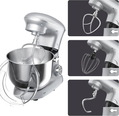 1400W Stand Mixer | 6.5L Electric Food Mixer for Baking