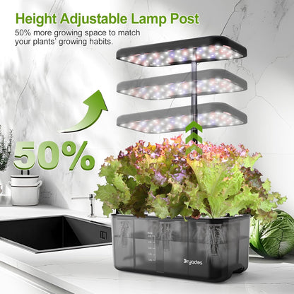 Large Hydroponics System | Indoor Garden | Full Spectrum