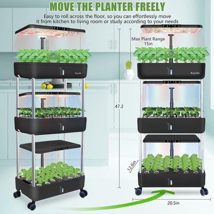 Large Hydroponics System | Indoor Garden | Full Spectrum