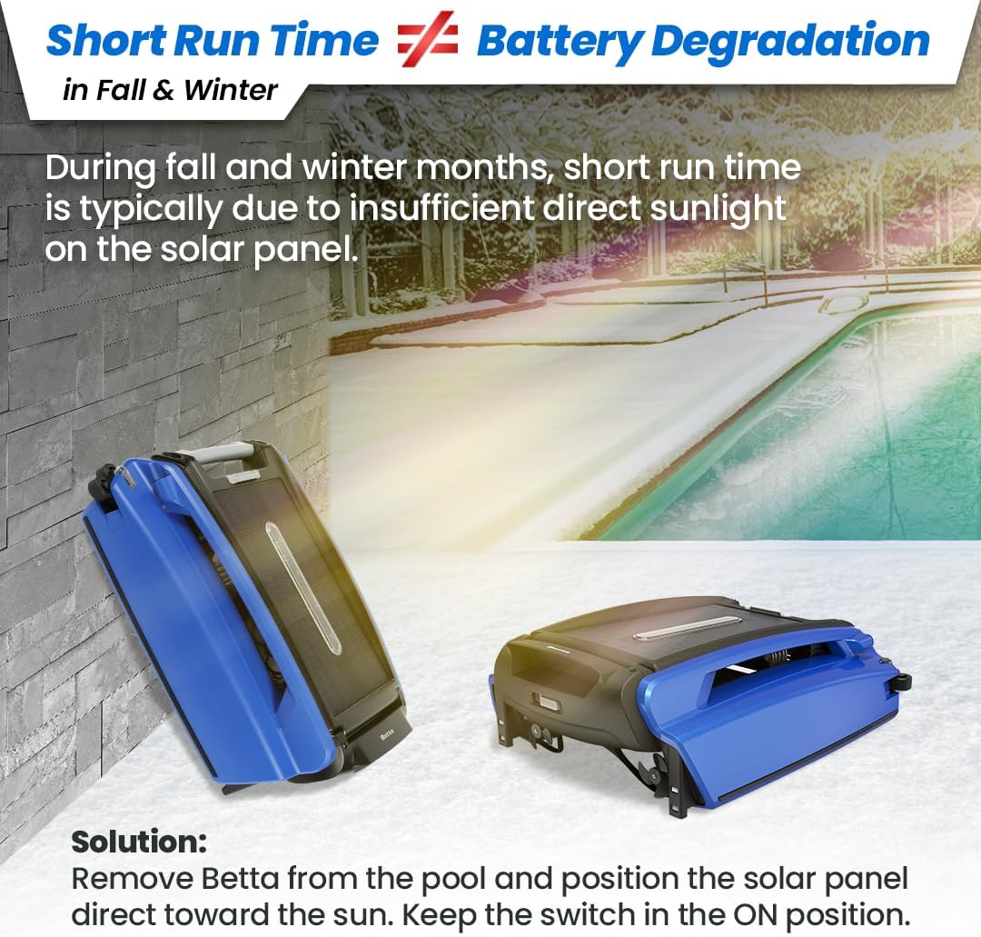 Solar Powered Pool Cleaner - Betta SE - Saltwater Safe