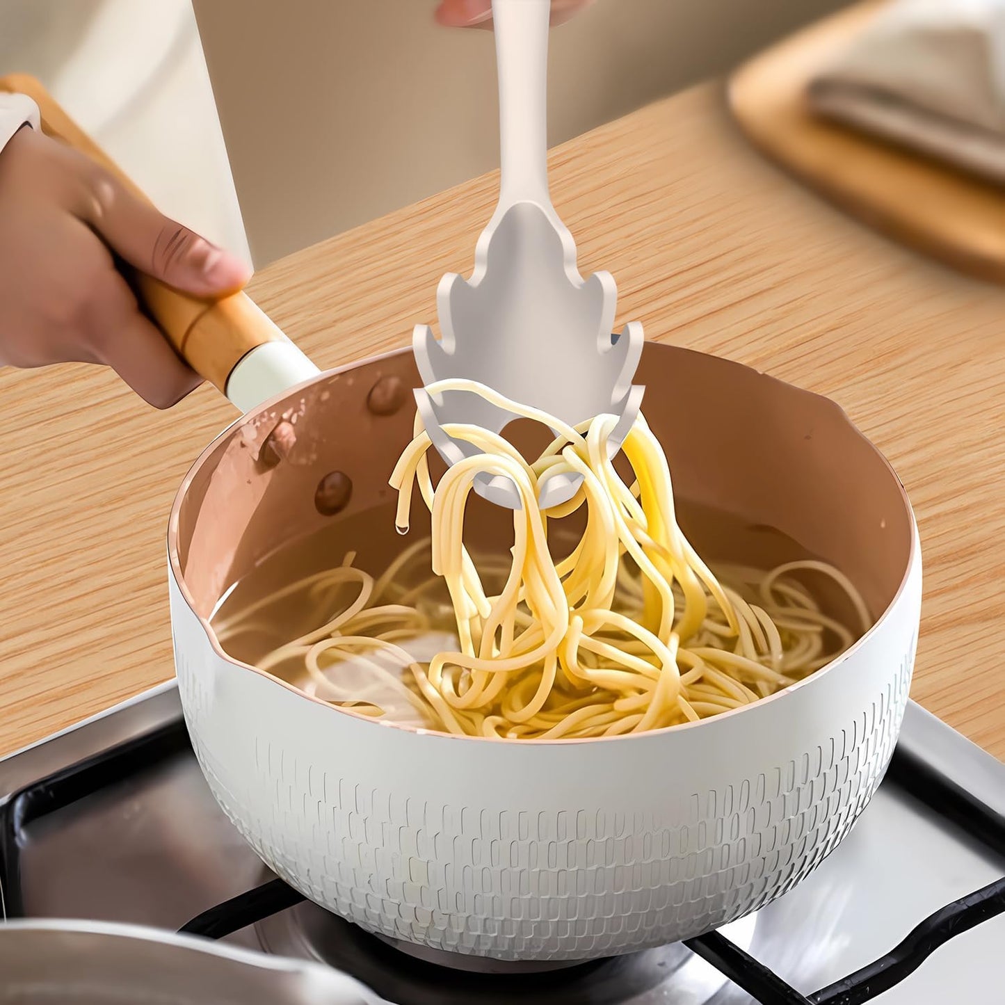 15-Piece Silicone Cooking Utensils Set | Dishwasher Safe