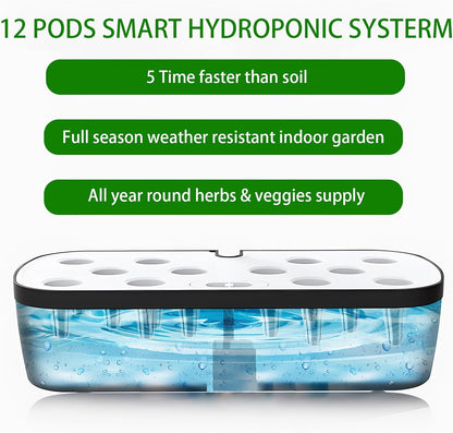Grow Light Full Spectrum Plant Lights for Indoor Plants, Full Spectrum Plant Grow Lights, 9 Dimmable Levels Auto ON & Off with 3/9/12H Timer