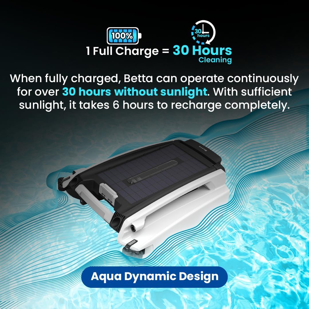 Solar Powered Pool Cleaner - Betta SE - Saltwater Safe