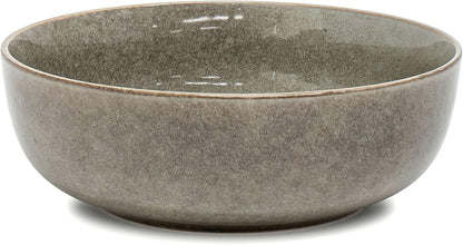 Salt and Pepper Relic | Moss Green Dinner Set for 4 | Modern Stoneware Dining