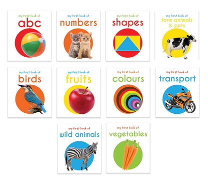 Toddler Learning Boxset | 10 Board Books | Educational | Australia