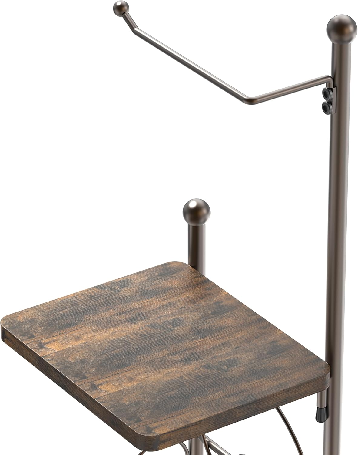 Freestanding Chrome Toilet Paper Stand | Modern Bathroom Roll Holder